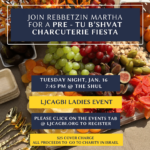 Ladies Event - Pre-Tu B'Shevat Charcuterie Fiesta