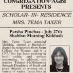 Scholar-In-Residence