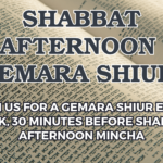 Shabbat Afternoon Gemara Shiur