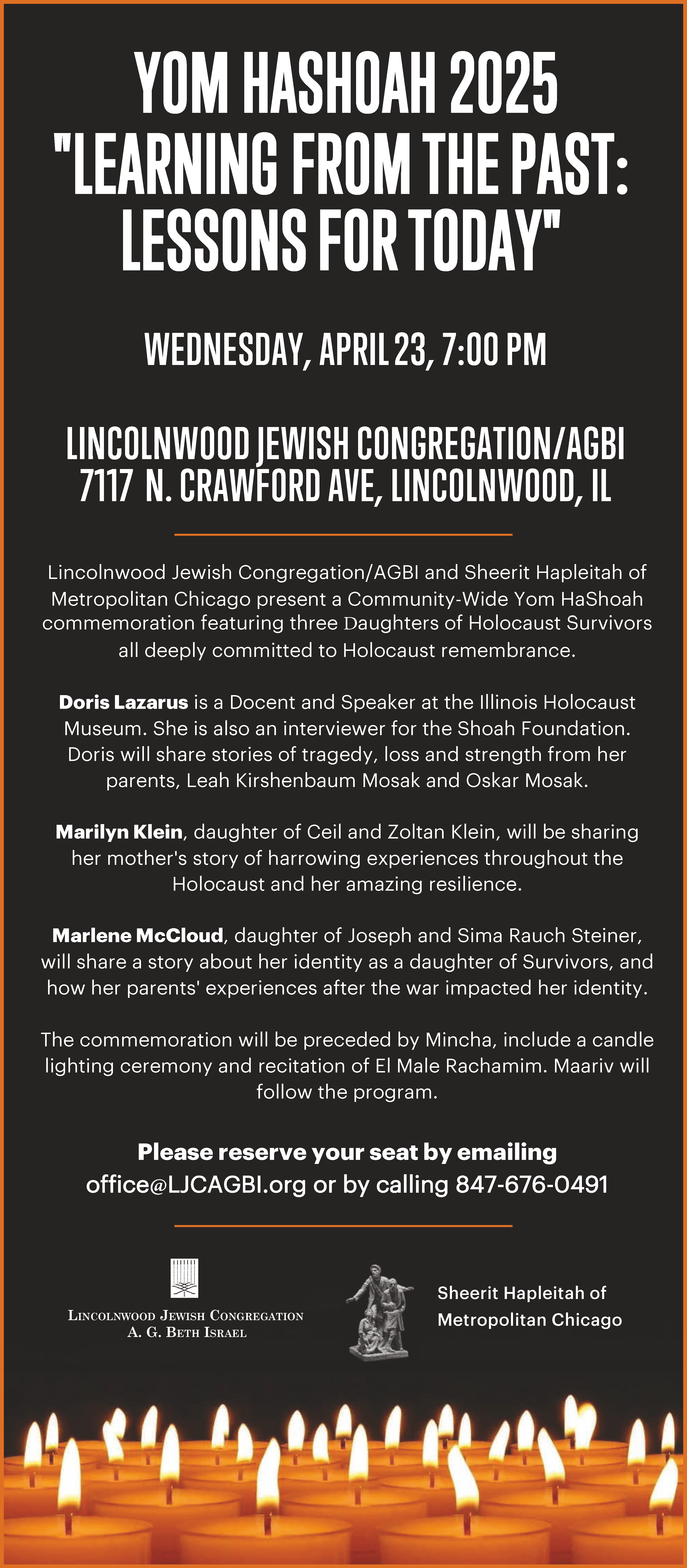 Yom HaShoah Observance