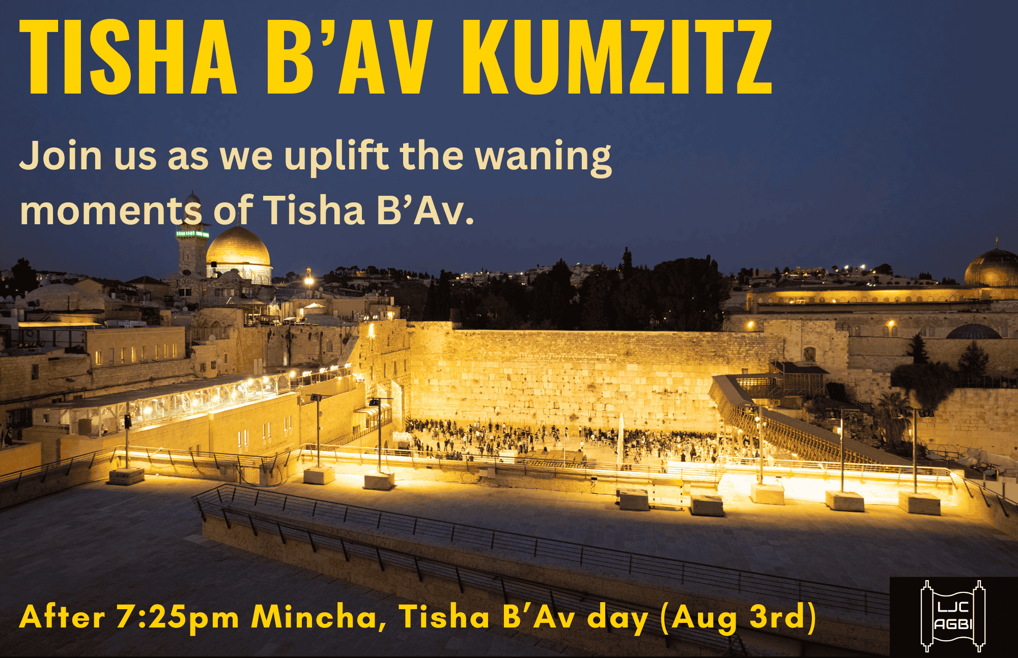 Tisha B'Av Kumzitz