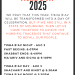 Tisha B'Av Observance