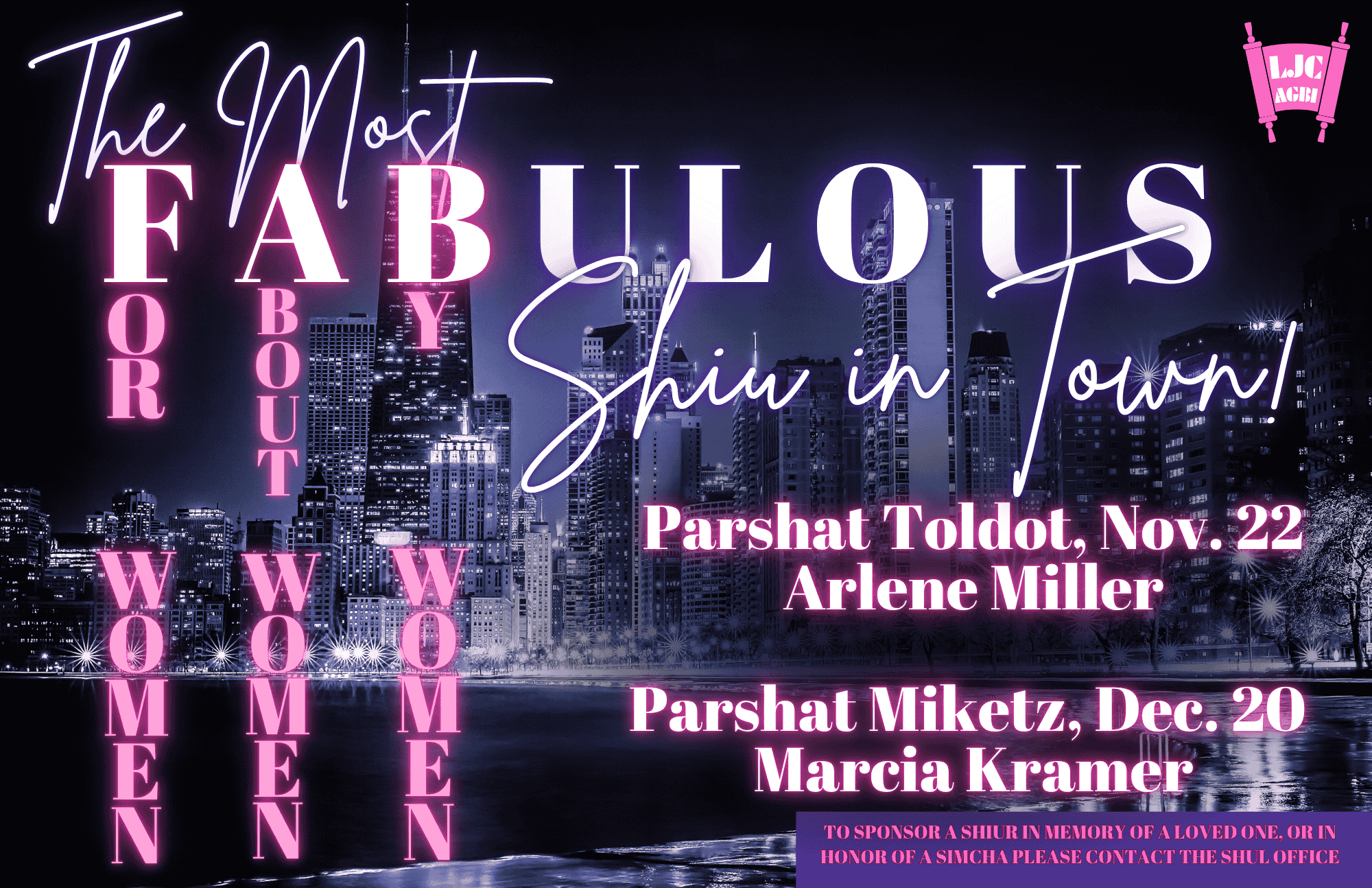 Woman's Fabulous Shiur