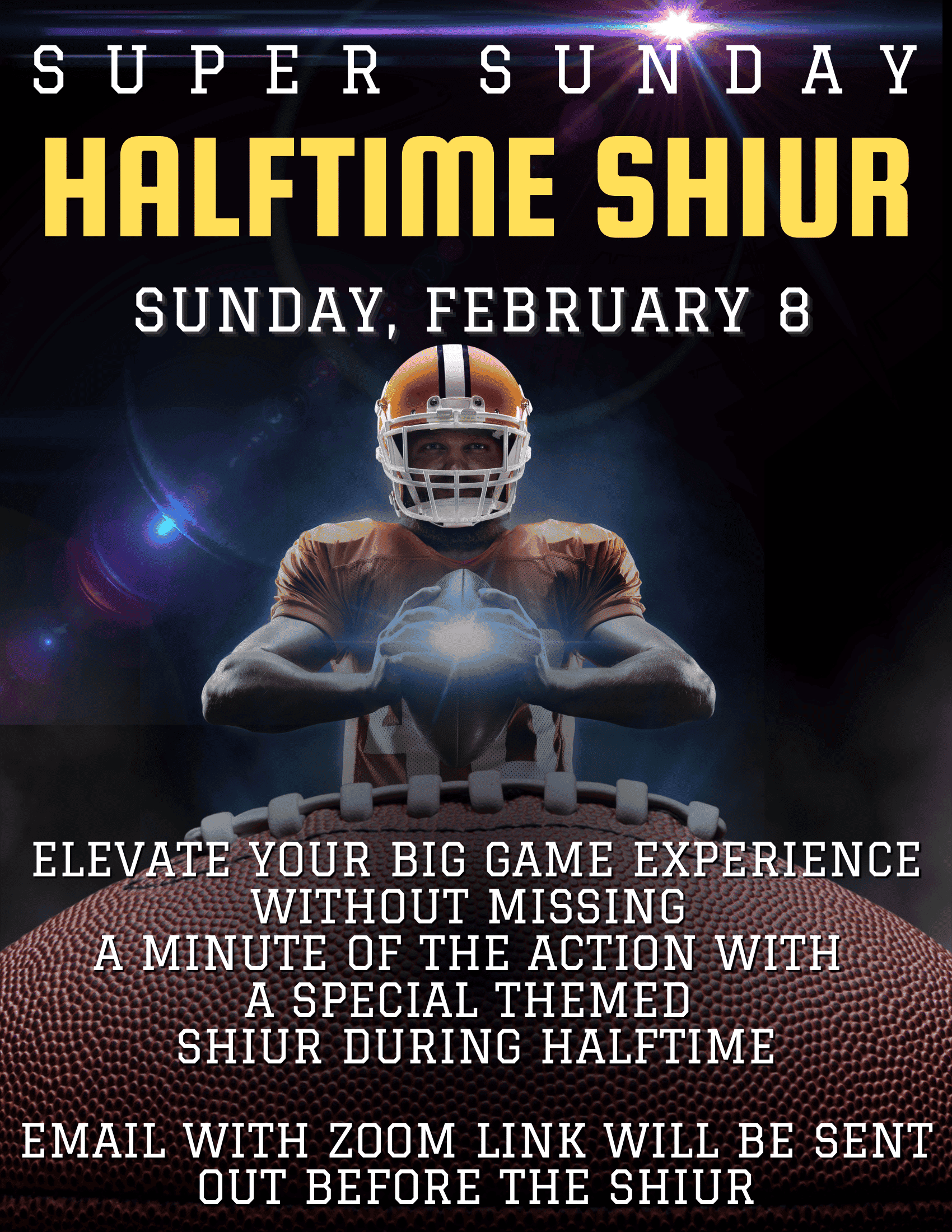 Super Bowl Half Time Shiur