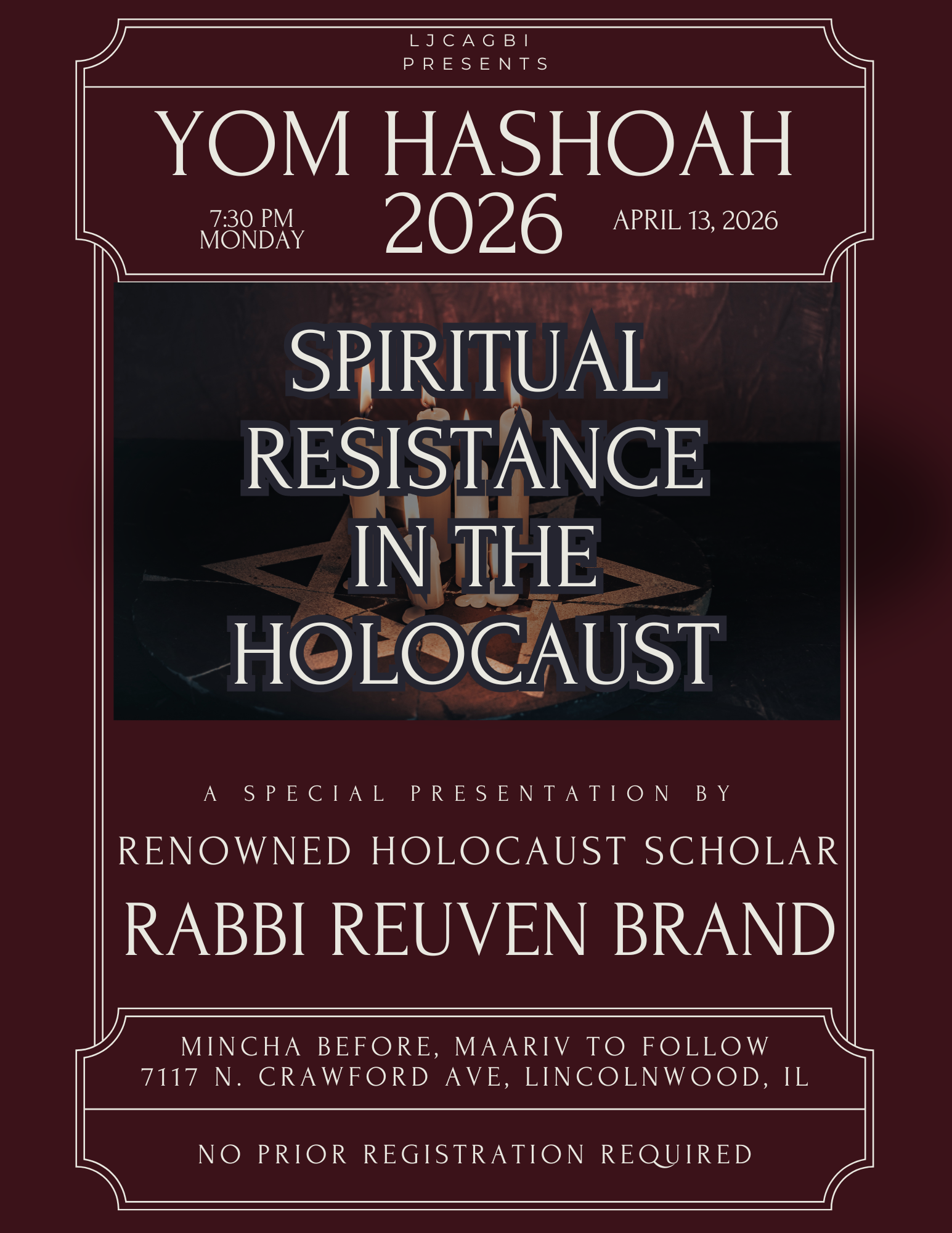 Yom Hashoah 2026 Observance