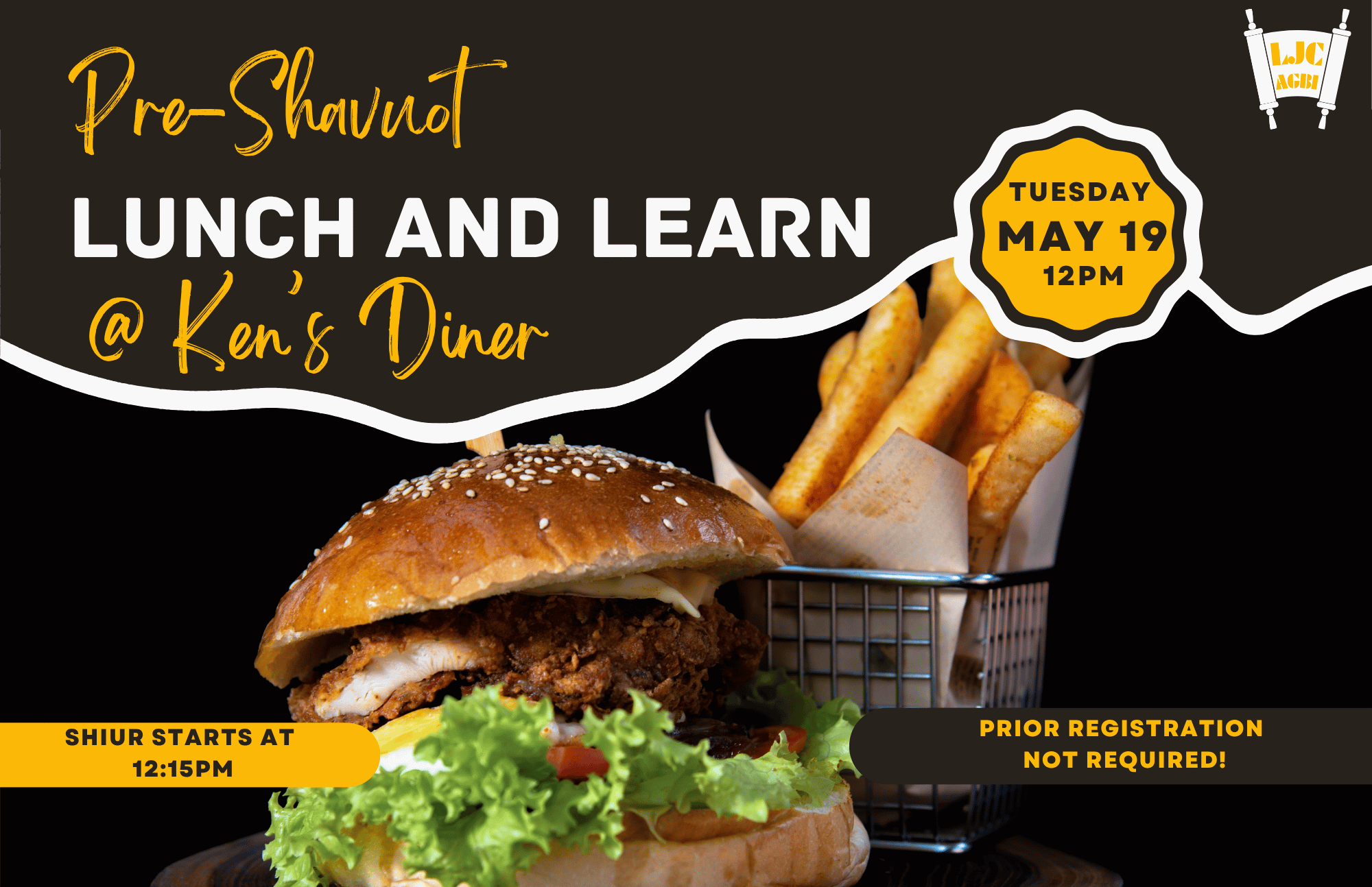 Pre-Shavuot Lunch & Learn