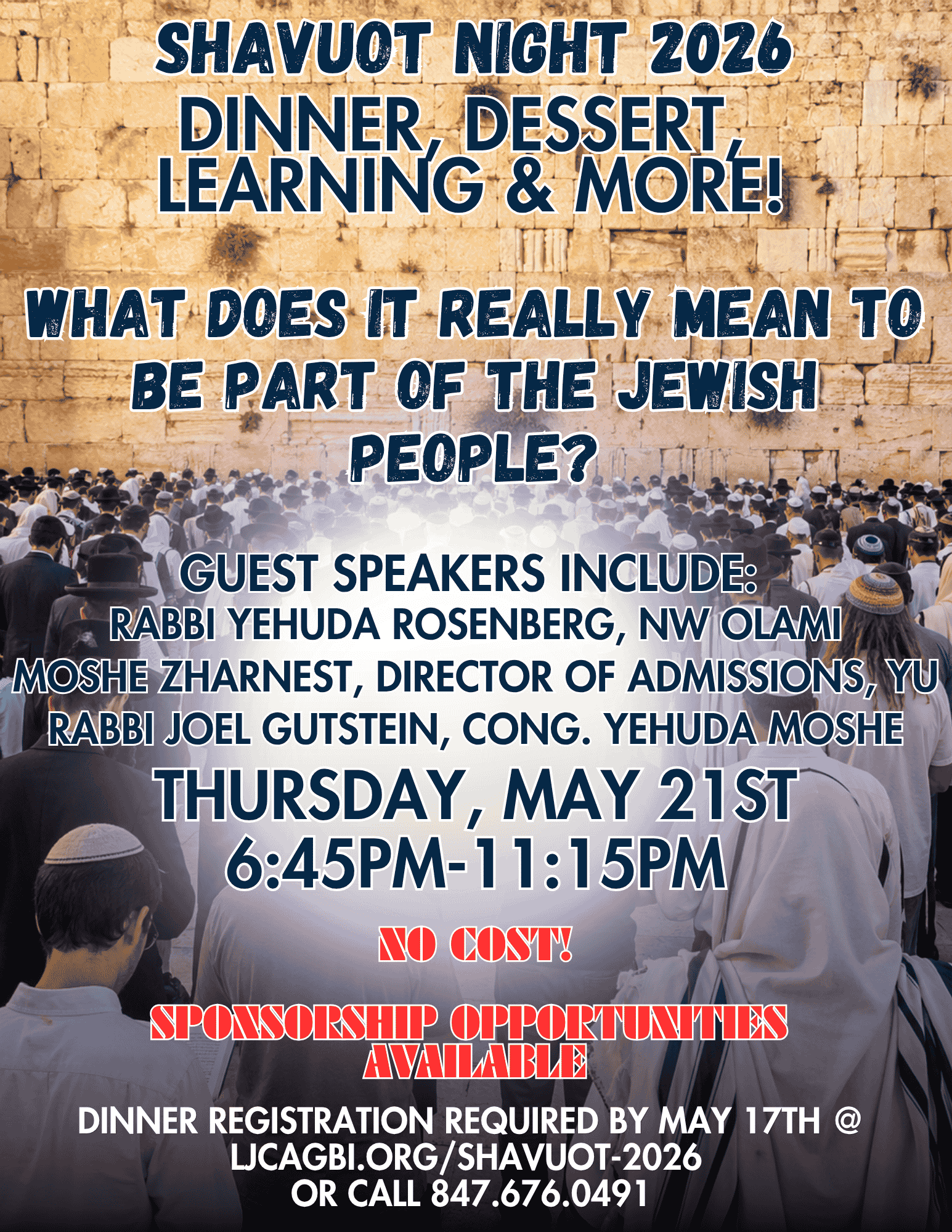 Shavuot Night 2026