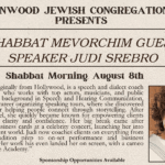 Judi Srebro Guest Speaker