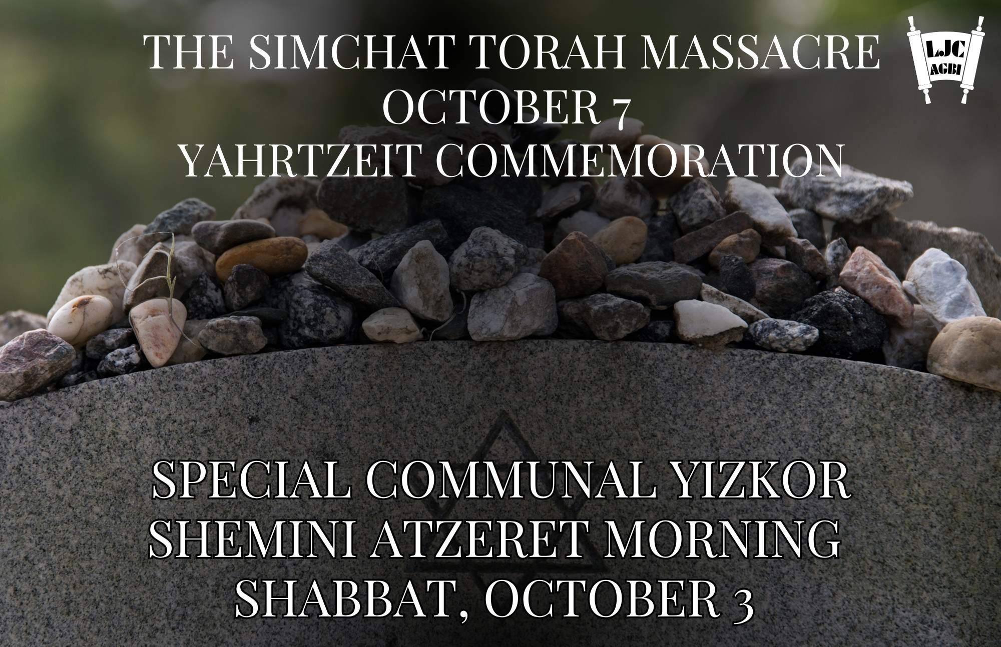 Memorial Yizkor Service for October 7